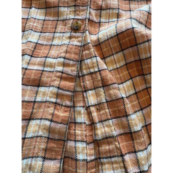 Billabong Womens Best Time Flannel Long Sleeve Shirt LARGE - Picture 3 of 13